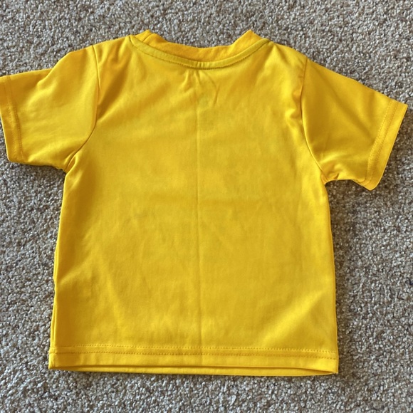 US Polo Assn. Boy's yellow short sleeve tshirt, size 2T - Picture 2 of 3